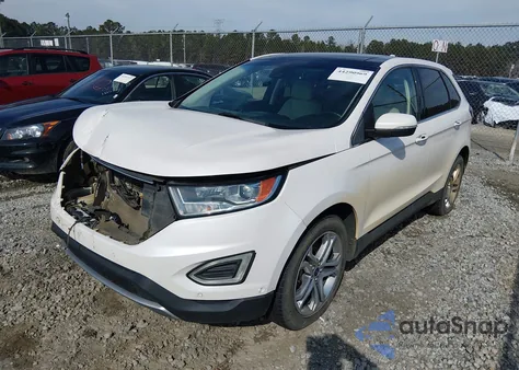 2017 Ford Edge Titanium z USA, uszkodzony, nr VIN 2FMPK4K8XHBC70023